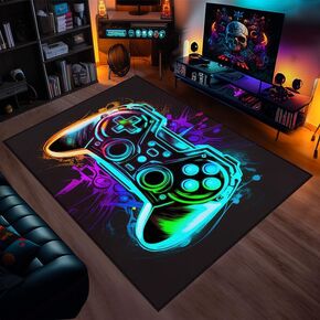 Gaming Rugs - Gamer Rug for Boys' Bedroom - Perfect for Gaming Rooms - 60x40 inches