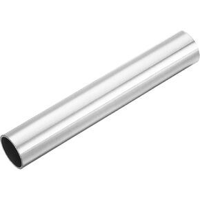uxcell 304 Stainless Steel Tube, OD 25mm x 1.5mm Wall Thick 150mm Length Capillary Metal Tubing for Industry Machinery