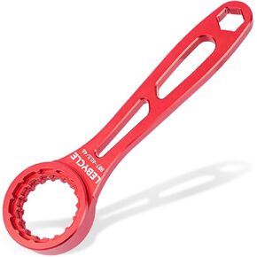 4in1 Bottom Bracket Tool for 16-Notch 39, 41, 44mm and 12-noth 46mm OD Threaded BB, Compatible with Shimano Hollowtech/XTR/Dura Ace/Ultegra, SRAM Truvativ, Campagolo and Many Other Brands
