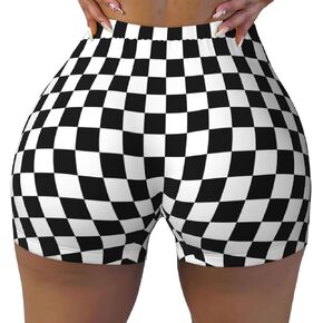 Women'S High Waist Workout Shorts for Sports Athletic Running Hiking Biker Yoga Gym Shorts