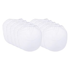HARFINGTON Paint Strainer Bags 1 Gallon 11"x12.6" Fine Mesh Reusable Polyester Strainer with Elastic Opening for Painting, Aquarium, Lab, Agricultural, Industrial, 10Pcs