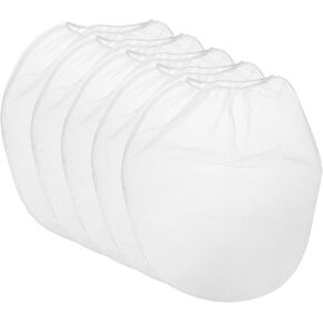 HARFINGTON Paint Strainer Bags 5Gallon 1.97"x1.57" Nylon Mesh Bag with Elastic Opening 5Pcs