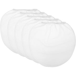 HARFINGTON Paint Strainer Bags 1Gallon 1.06"x1.18" Nylon Mesh Bag with Elastic Opening 5Pcs