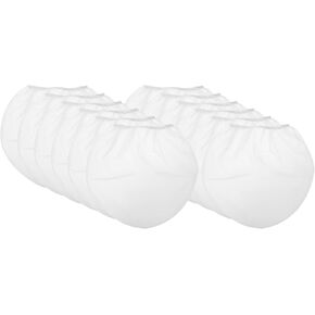 HARFINGTON Paint Strainer Bags 1Gallon 1.1"x1.26" Nylon Mesh Bag with Elastic Opening 12Pcs