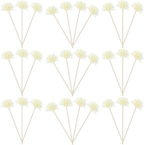 Beavorty 30pcs Oil Duffuser Rattan Aromatherapy Rattan Flower Reed Diffuser Sticks Rattan Diffuser Sticks Reed Diffuser Sticks