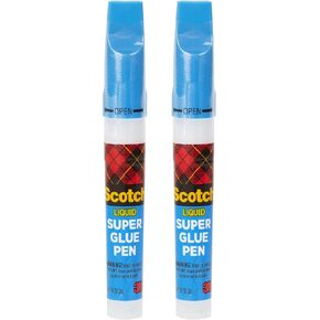 Scotch Super Glue Pen, .07 oz, Fast Drying Liquid Formula (AD126-P) in Saudi Arabia