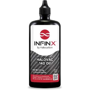 زجاجة زيت InfinX Halovac 140 - مثبت مفتاح تشحيم لوحة المفاتيح الميكانيكية، 17.6 أونصة / 0.5 كجم in Kuwait