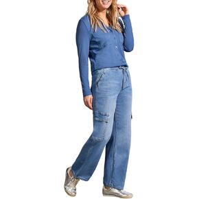 Tribal Women's Wear 2 Ways Audrey Cargo Joggers
