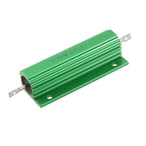 uxcell Chassis Mounted Aluminum Case Wirewound Resistor, 100W, 2 Ohm, 5%
