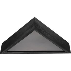 Operitacx Flag Display Case for Burial Flag, Wood Memorial Flag Box Display Case, Flag Case Flag Frames for Flag Memorial