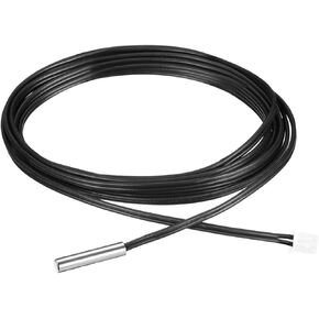 uxcell 50K NTC Thermistor Probe 78.7 Inch Stainless Steel Sensitive Temperature Temp Sensor for Air Conditioner