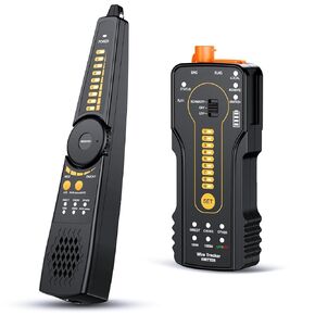 Digital Cable Tracer Kit, Electop Anti-Interference Network Tester,RJ11 RJ45 UTP STP Ethernet Cable Tester, POE Tester Cable Toner for Telephone LAN Coax RVV Cable Elevator line