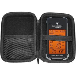 EVA Hard Protective Carrying Case Fit Voice Caddie Portable Golf SC100 SC200 Launch Monitor and Swing Analyzer (Case Only)
