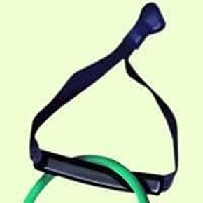 Rubber Saddle Web Anchor Strap — 12 Pack — Perfect for Bands, Bilateral Tubes, and Unilateral Tubes — Physical Rehab Accessory for Clinic, Home, or Gym