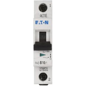 Eaton FAZ-C15/1-NA-SP 15A, 1P, 277/480VAC, 48VDC, 10 kAIC, C-Curve, UL4