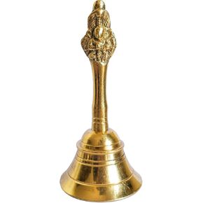 GURU JEE™ Brass Small Bell Ghanti Musical Jingle for Puja Home Temple Mandir