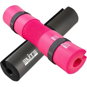 Barbell Pad with Secure Straps & Carry Bag for Squats, Lunges, and Hip Thrust Foam - Thick Foam Cushion in Kuwait