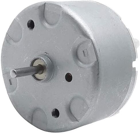 محرك تيار مستمر كهربائي صغير RF-500TB-18280، محرك بتيار مستمر 1.5 فولت-5 فولت 2700 دورة في الدقيقة، محرك بقطر 32 مم، حزمة من قطعتين in Kuwait