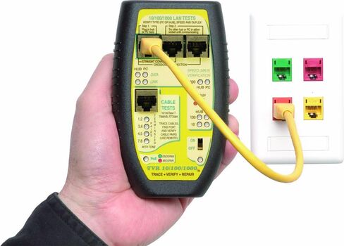 Triplett TVR10G LAN Network Tester (10/100/1000/10000 MB/s) in Saudi Arabia