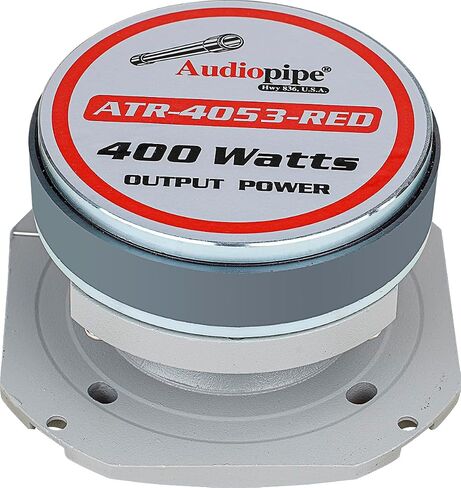 Audiopipe Super Tweeter 4" 400 Watts Car Stereo Bullet Diamond Chrome ATR-4053 (Sold Each) in Saudi Arabia