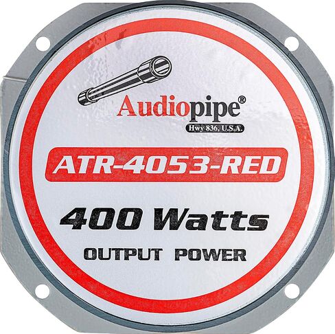 Audiopipe Super Tweeter 4" 400 Watts Car Stereo Bullet Diamond Chrome ATR-4053 (Sold Each) in Saudi Arabia