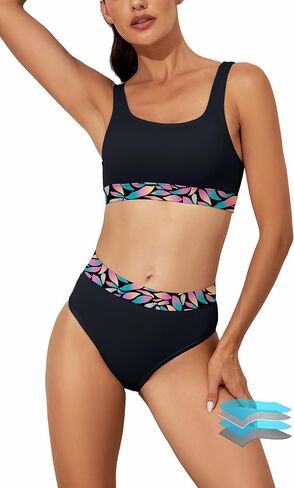 Beautikini Period Swimwear for Teens Two Piece Menstrual Leakproof Period Bikini Swimsuits Period Bathing Suits for Girls in Saudi Arabia