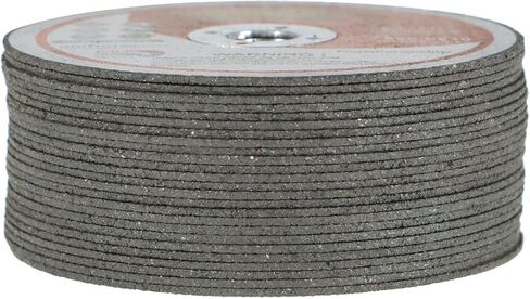 25 قطعة من Kimllier 3 بوصة × 1/32 بوصة × 3/8 بوصة عجلات قطع من الفولاذ المقاوم للصدأ مناسبة للمعادن والفولاذ المقاوم للصدأ، عجلة قطع طاحونة الزوايا، أقراص القطع in Kuwait