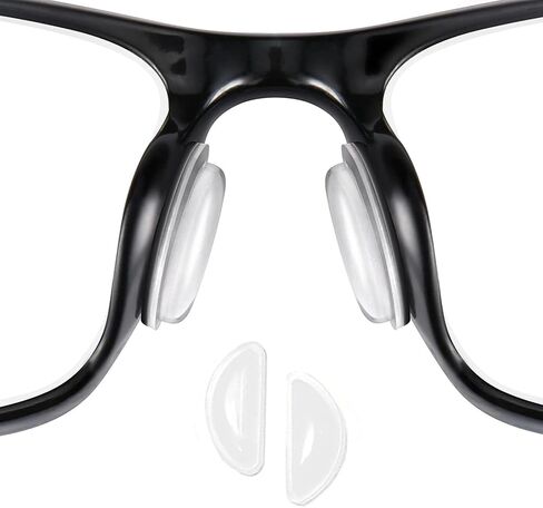 10Pairs Silicone Adhesive Eyeglass Nose Pads, 3.5mm Thickness Anti Slip Nose Grips with Air Bag for Sunglasses Eyeglasses in Kuwait