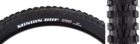 Maxxis Minion DHF Tire - 29 x 2.50, Tubeless, Wire, Black, BikePark, DH, Wide Trail in Saudi Arabia