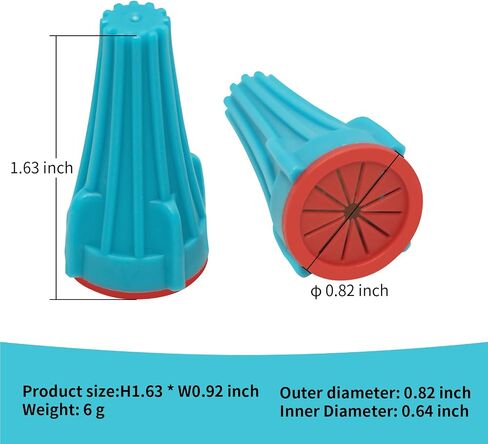 Landscape Wire Connectors 32 Amp for 20-10 AWG UL Listed, 20 PCS Waterproof Wire Connectors Nuts for Outdoor Landscape Patio Lighting in Saudi Arabia