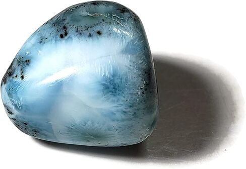 قطعة واحدة من حجر اللاريمار الصغير من الدرجة A، حجر كريم كريستالي طبيعي مصقول يدويًا من جمهورية الدومينيكان - أزرق، أبيض، فيروزي، أزرق مخضر، أسود، خوخ in Kuwait