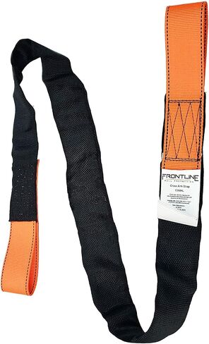 Frontline COSL06L Concrete Embed Anchor Strap with Looped Ends 6' | ANSI & OSHA Compliant | Pour-in Disposable Anchor | 310 lbs. Capacity | Color Orange/Black in Saudi Arabia