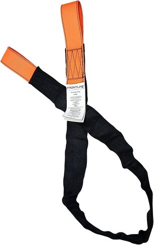 Frontline COSL06L Concrete Embed Anchor Strap with Looped Ends 6' | ANSI & OSHA Compliant | Pour-in Disposable Anchor | 310 lbs. Capacity | Color Orange/Black in Saudi Arabia