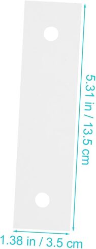 iplusmile 5 Packs Optometry Consumables Accessories Disposable Paper Safety Optometry Accessories Disposable Optical Chin Chinrest Cover Chin Rest Paper Optometry Computer White China in Saudi Arabia