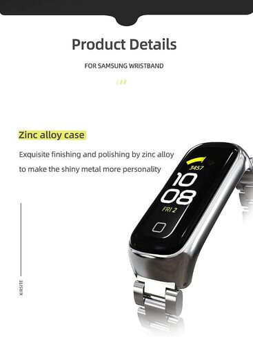 حزام MIJOBS متوافق مع عصابات Samsung Galaxy Fit 2 SM-R220 للنساء والرجال، وإكسسوارات سوار معصم بديلة لأشرطة رياضية لهاتف Samsung Galaxy Fit2 in Kuwait