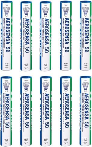 YONEX Aerosensa 50 ريشة كرة الريشة (10 أنابيب) in Saudi Arabia