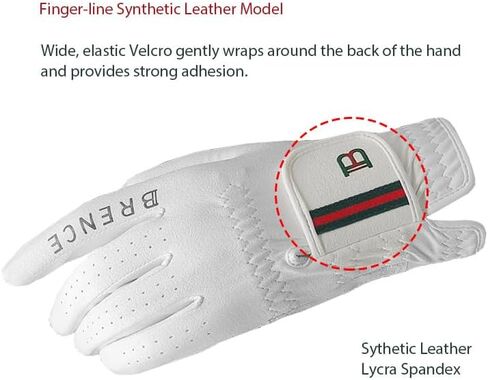 Synthetic Leather Durable Water-registant Golf Glove for Men Women in Saudi Arabia
