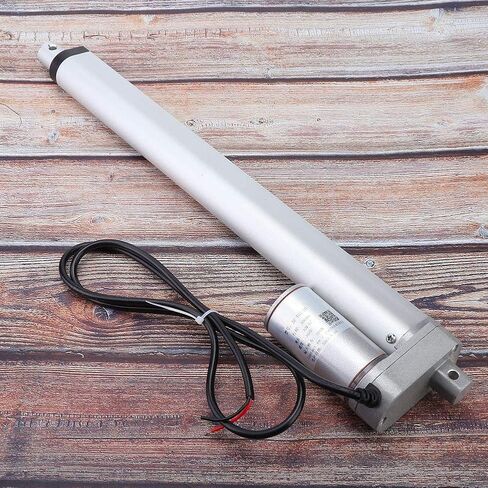 Linear Actuator, JS-TGZ-U1 Linear Actuator Electric DC Motor 30mm/s 300N 12VDC IP45 Actuator for Remote Control Centralized Control or Automatic Control(350mm) in Saudi Arabia