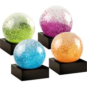 CoolSnowGlobes Jewel Mini Set of Four Snow Globes