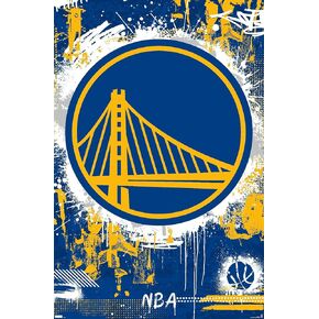 Trends International NBA Golden State Warriors - Maximalist Logo 23 Wall Poster