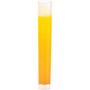 Restaurantware Delgado 1 Ounce Test Tube Shot Glasses 100 Disposable Test Tube Shots For Alcohol - Tube Rack Sold Separately Scientific Themed Party Decorations Clear Plastic Test Tube Glasses