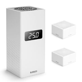 ELEGOO Smart Mini Heater for Resin 3D Printer, Intelligent Temperature Control, PTC Heating, Odor Filtering, 3D Printer Heater for Saturn 4 Ultra, Mars 5 Ultra and Most MSLA/DLP/LCD 3D Printers