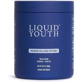 Premium Hydrolyzed Collagen Peptides Powder for Women & Men - Type I & III Grass-fed Bovine Collagen - Promotes Hair Growth, Skin, Nail, Bone & Joint Health - Unflavored, 10g per Serving