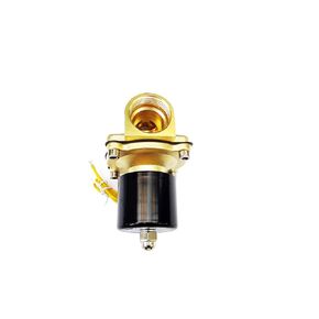 1 Inch Solenoid Valve 110v/115v/120v AC Brass Electric Air Water Gas Diesel Normally Closed NPT High Flow