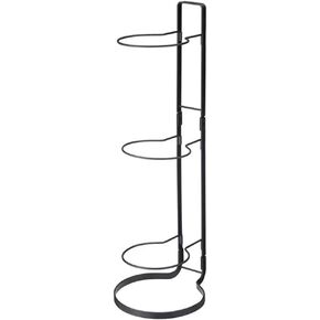 Basketball Rack Vertical Ball Storage Rack Ball Holder 3 Stack Master Basketball Wall Storage Rack Black