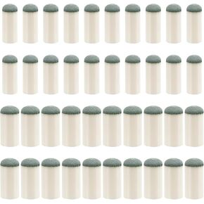 40pcs Slip on Pool Cue Tips, Billiard Cue Tips Replacement Reliable Pool Stick Tips Billiard Cue Tips Pool Table Accessories for Billiards