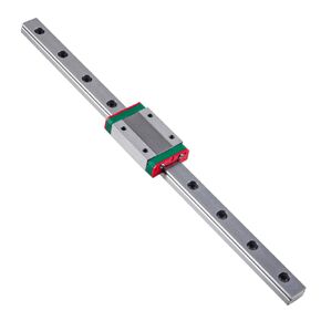 MGN12 250mm Linear Rail Guide with MGN12H Carriage Block for 3D Printer and CNC Machine (H-Type, 250mm)