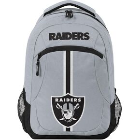 FOCO Las Vegas Raiders NFL Alternate Color Action Backpack - Gray