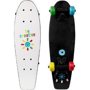 PlayWheels 21" Chalkboard Skateboard with Helmet Combo
