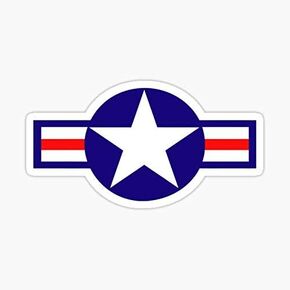 STICKY DUDE US Army Top Sticker, 5 inches - Cool Star Sticker Motorcycle Helmet Bikers Laptop Wall Window Bumper Decal